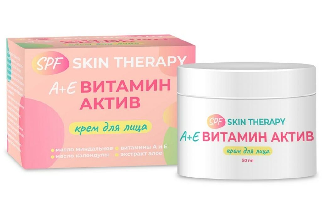 фото упаковки Skin Therapy А+Е Витамин актив крем для лица SPF