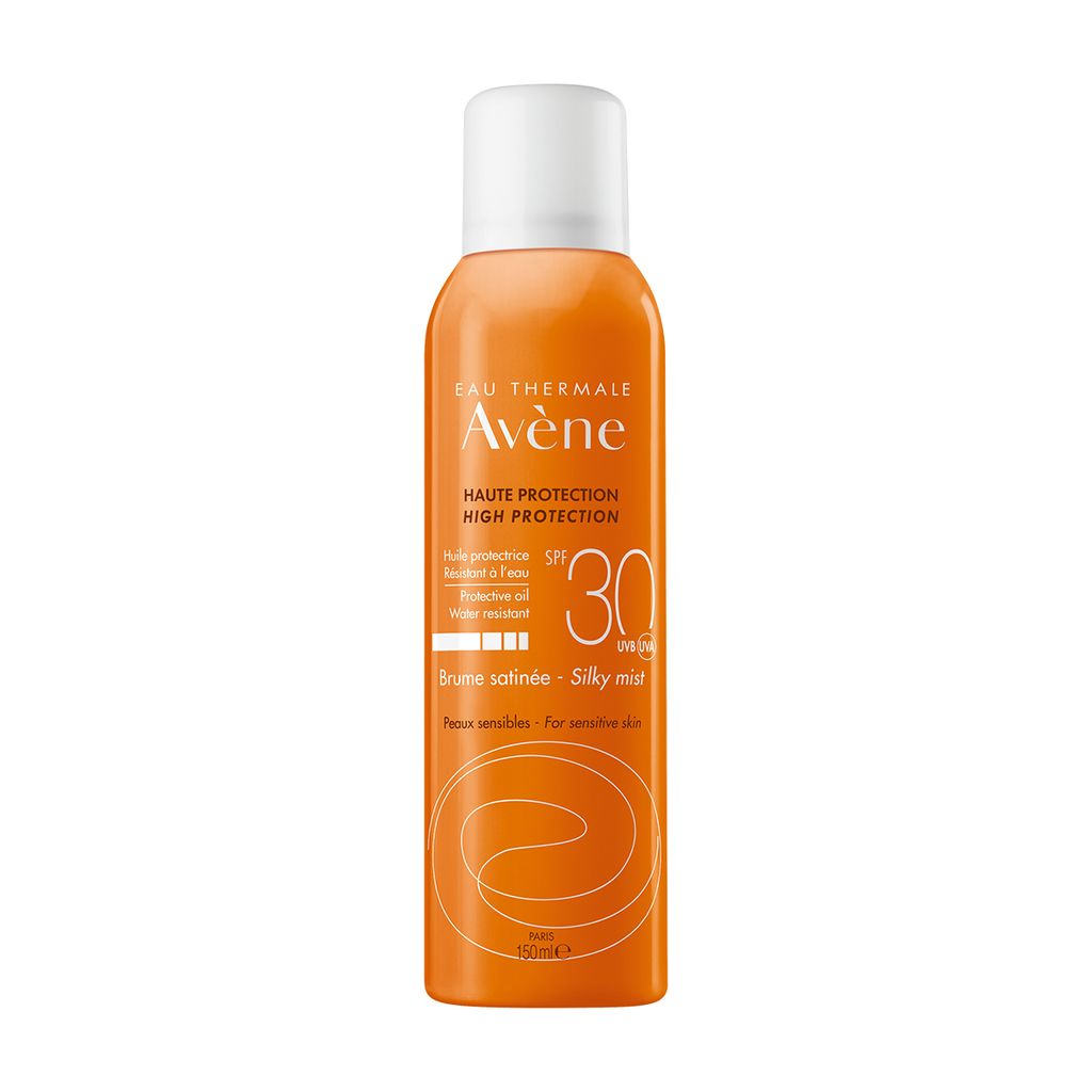 фото упаковки Avene солнцезащитное невесомое масло-спрей SPF30