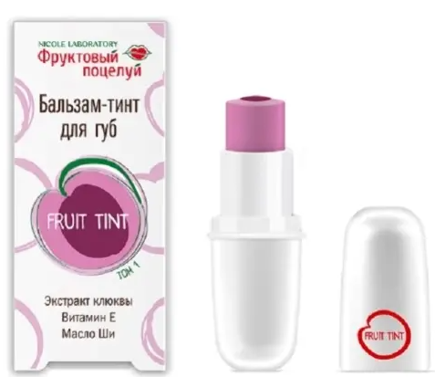 фото упаковки Фруктовый поцелуй бальзам-тинт для губ fruit tint