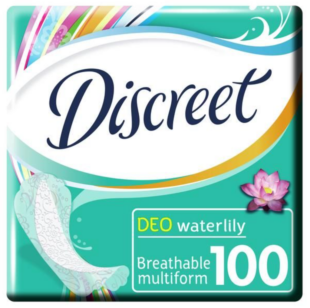 фото упаковки Discreet Deo Water Lily Multiform прокладки ежедневные