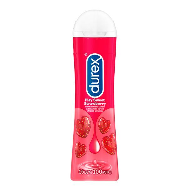 фото упаковки Гель-смазка Durex Play Sweet Strawberry