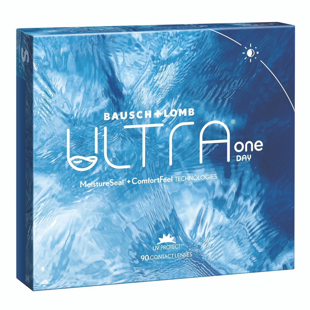 Ultra One Day Мягкие контактные линзы, BC=8.6 d=14.2, D(-4.75), 90 шт.