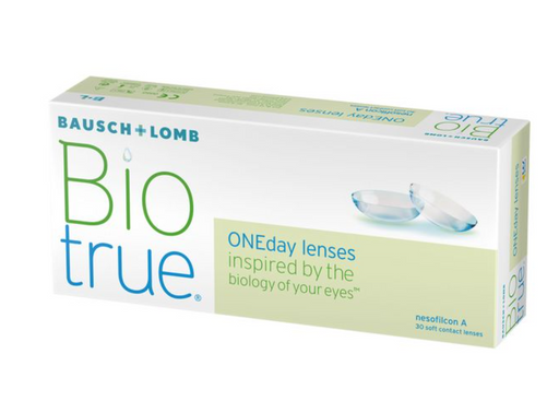 Bausch&Lomb Biotrue ONEday Контактные линзы однодневные, BC=8.6 d=14.2, D(-3.00), 30 шт.