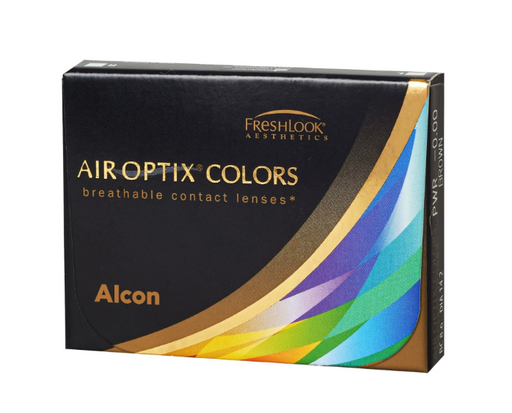 Alcon Air Optix Colors цветные контактные линзы, BC=8,6 d=14,2, D(-2.50), Blue, 2 шт.