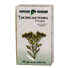 Тысячелистника трава, сырье растительное-порошок, 1.5 г, 20 шт.