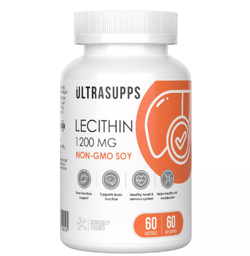 Ultrasupps Лецитин, капсулы мягкие, 60 шт.