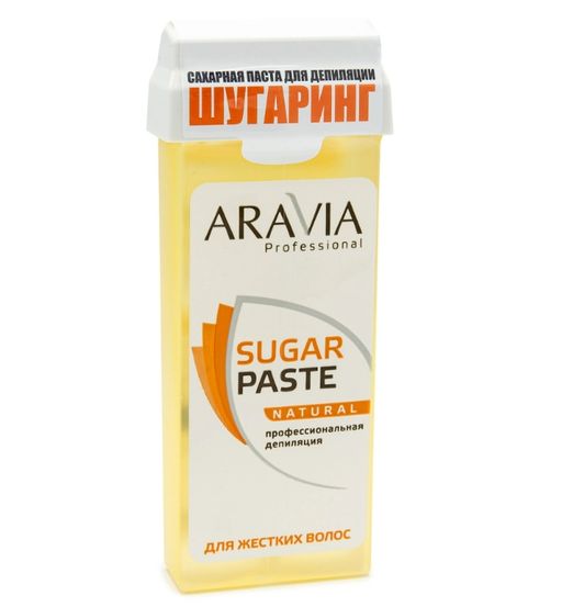 Aravia Professional Паста для шугаринга в картридже Натуральная, паста, мягкая, 150 г, 1 шт.