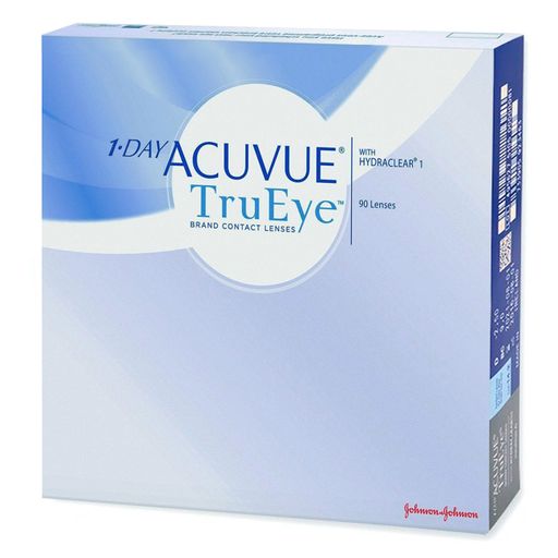 1-Day Acuvue TruEye Линзы контактные Однодневные, BC=8,5 d=14,2, D(-3.25), стерильно, 90 шт.